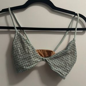 Acacia mesh na pali bikini top